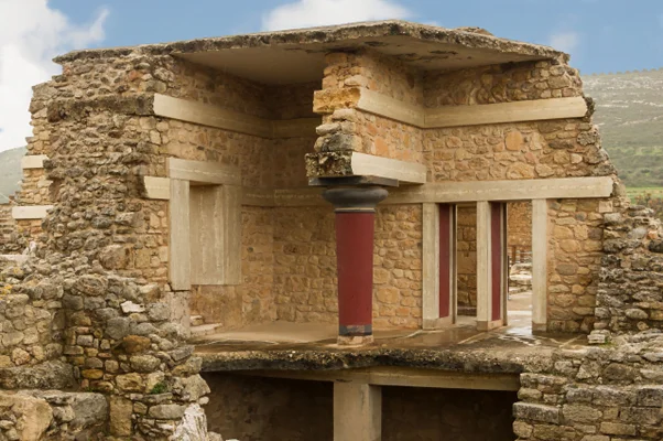 knossos south propylauem remnants. History of Ancient Crete