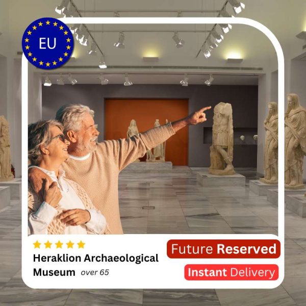 Αrchaeological Museum of Herakleion Ticket for people over 65 EU with Audio Guide